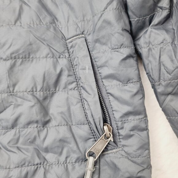 Columbia Boy's Black Blue Omni Heat Padded Thermal Puffer Jacket Size XXS - Picture 5 of 12